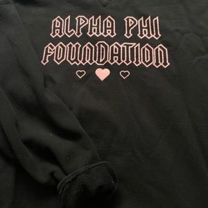 alpha phi foundation comfort colors sweatshirt